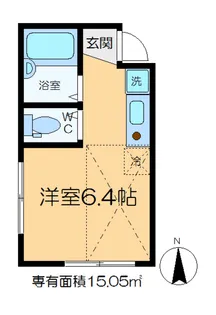 オマージュ金町【2階】の間取り