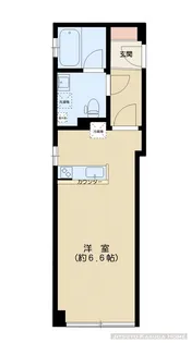 ランドレジデンス小石川【5階】の間取り