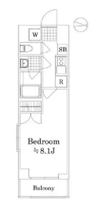 EL VIENTO EARTH OMORI SANNOH【4階】の間取り