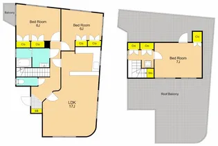 岡ビル【3階】の間取り