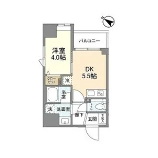 リビオメゾン日本橋久松町【2階】の間取り