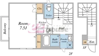 パルテールSONO【2階】の間取り