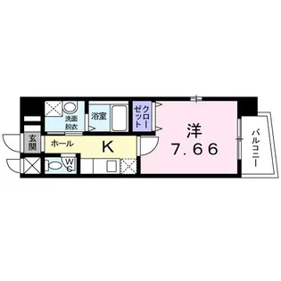 ラッフィナート羽田【4階】の間取り