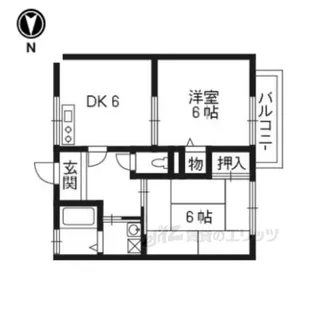 キャロット2【2階】の間取り