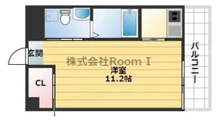 北浜クラフト【10階】の間取り