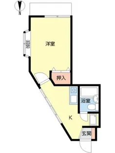 クレルメゾン【1階】の間取り