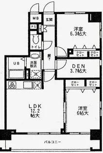 Grande Fiore【3階】の間取り