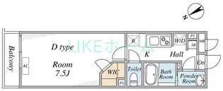 Avenir-S 西船橋【4階】の間取り