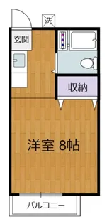 パールハイツ向ヶ丘【2階】の間取り
