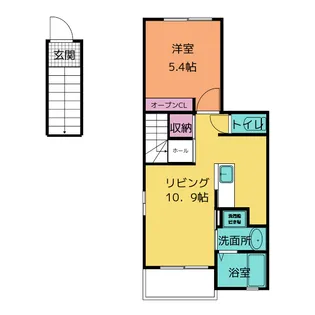 ステラコートI【2階】の間取り