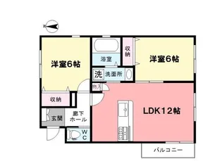 WILL SAKURA【1階】の間取り