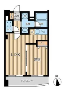 オーキッドレジデンス三ノ輪II(ニーシティアパートメンツ三ノ輪【7階】の間取り