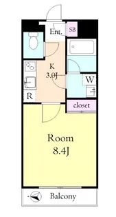 アンシャンテ【2階】の間取り