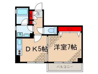 トロワ・クロシェット【5階】の間取り