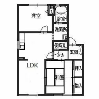 フォーレス御立東【2階】の間取り