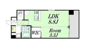 LUXE新大阪西【3階】の間取り