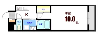 Lグランデ大手町【9階】の間取り