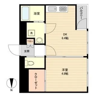 La Douceur片平【3階】の間取り