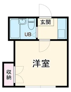 ハイム六会【1階】の間取り