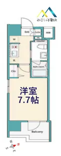 レグラス横浜吉野町【10階】の間取り