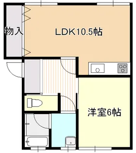 コーポ山田【2階】の間取り
