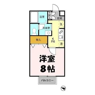 ルミエール【2階】の間取り