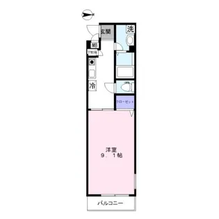 コスモ21【2階】の間取り