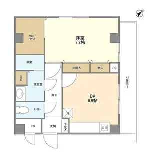 エイペックス上池台【3階】の間取り