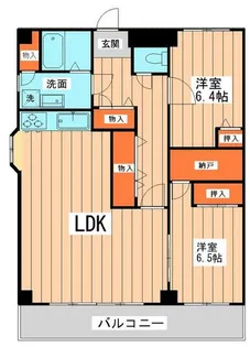 サンシティ【9階】の間取り