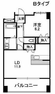 カーサベルデ【5階】の間取り