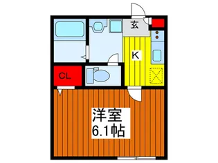 SHANTi Green【2階】の間取り