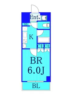 ルーブル川崎都町弐番館【8階】の間取り