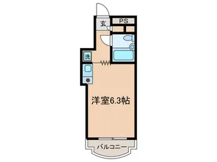 ジョイフル祖師谷【2階】の間取り