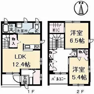 シャーメゾンアイサイト B棟【1階】の間取り