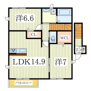 メディーナの間取り