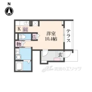 アザレアツインズ【1階】の間取り