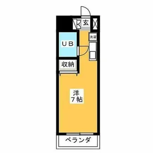 プエルト西池袋【2階】の間取り