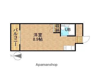 磐田グレイス第1マンション【2階】の間取り