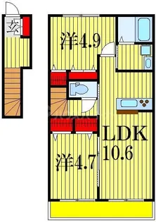 カルミア【2階】の間取り
