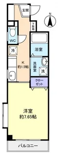 グローリア佐倉【4階】の間取り