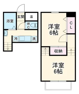 YASURAGI【1階】の間取り