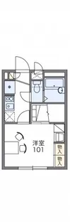 ナンナン【2階】の間取り