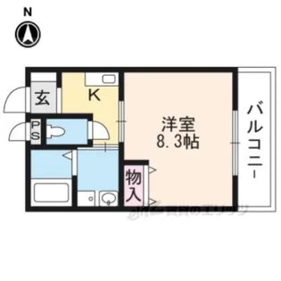 WINDMILL本町【1階】の間取り