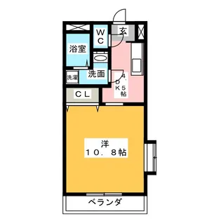 サンアージュ【4階】の間取り
