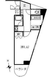 エスポワール横浜【3階】の間取り