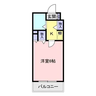 サンウイロー朝霞【1階】の間取り