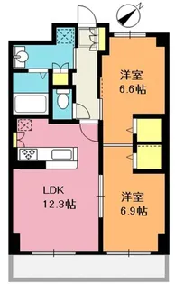 グランドソナ上尾【3階】の間取り