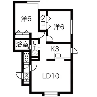 ミュウハイム【2階】の間取り