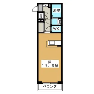 ラ・フィネス横濱子安【3階】の間取り