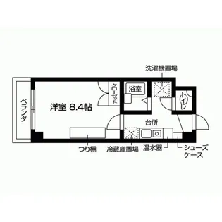 Liberty Hills II【5階】の間取り